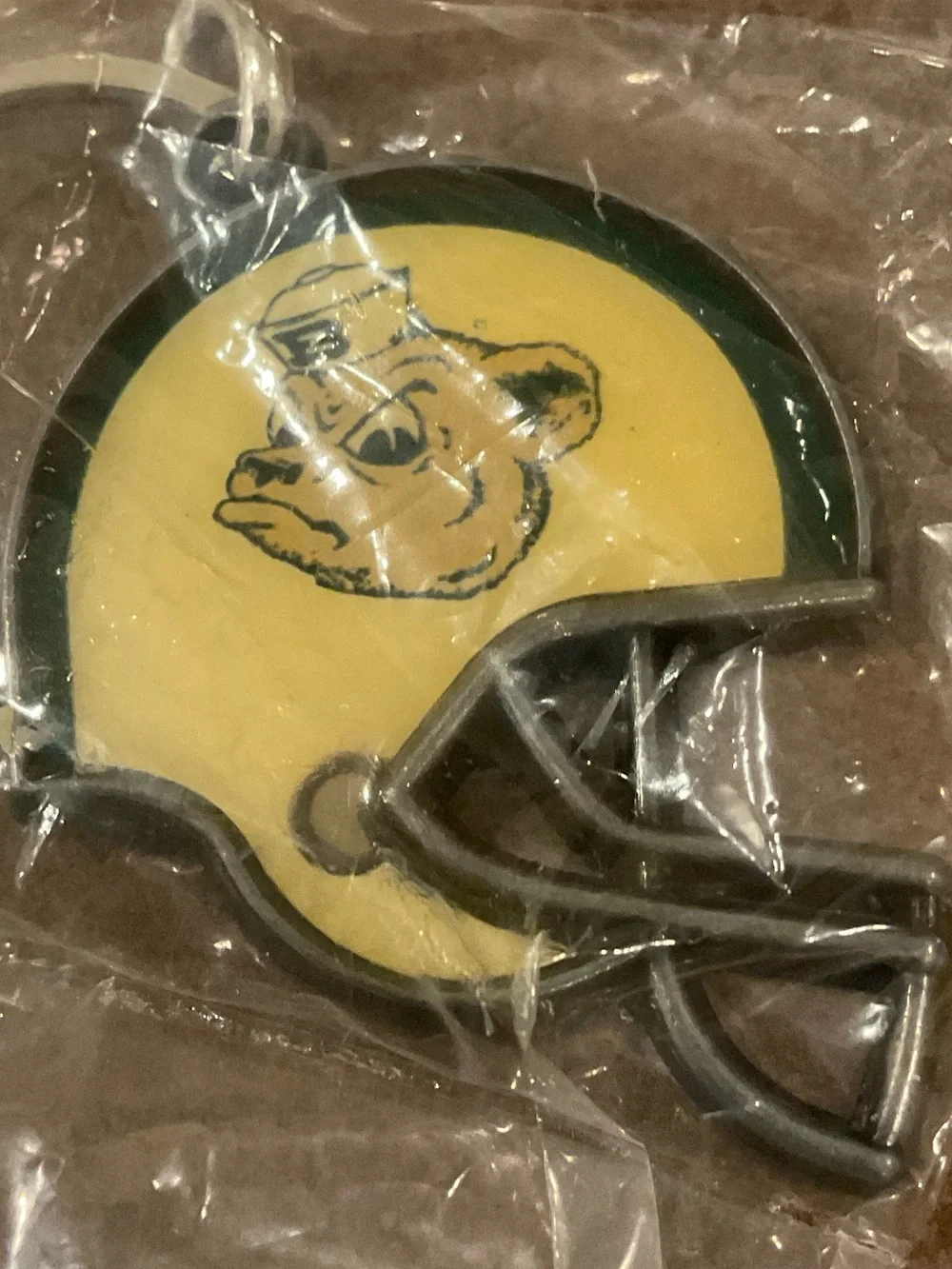 Baylor Sailor Bear Metal Keychain